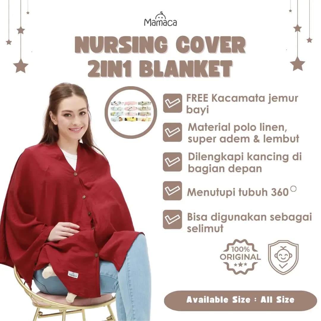 Mamaca Apron Menyusui 2in1